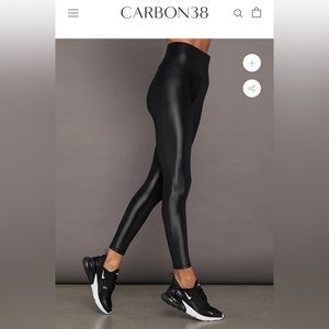 CARBON38 XXS Legging in Takara Shine black